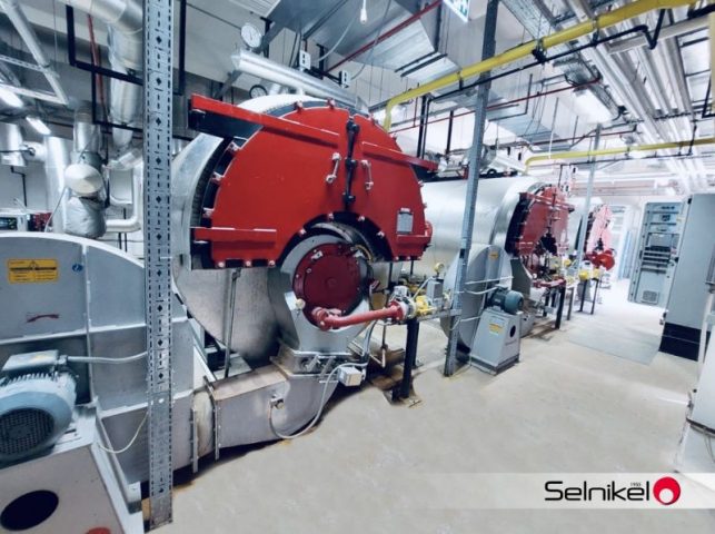 Монтаж водогрейной котельной мощностью 3 х 2,3 МВт